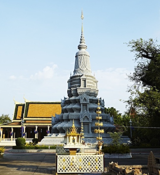 Silberpagode in Phnom Penh © Mark Read