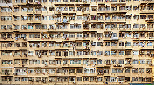 In Zukunft werden mehr Menschen auf engstem Raum zusammenleben - so wie in Hongkong © iStockPhoto