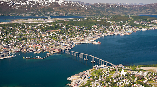 Blick auf Tromsø © CH - Visitnorway.com