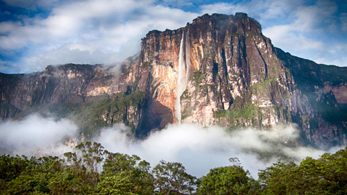 Der Salto Angel in Venezuela - (Foto: © alicenerr/Getty Royalty Free)