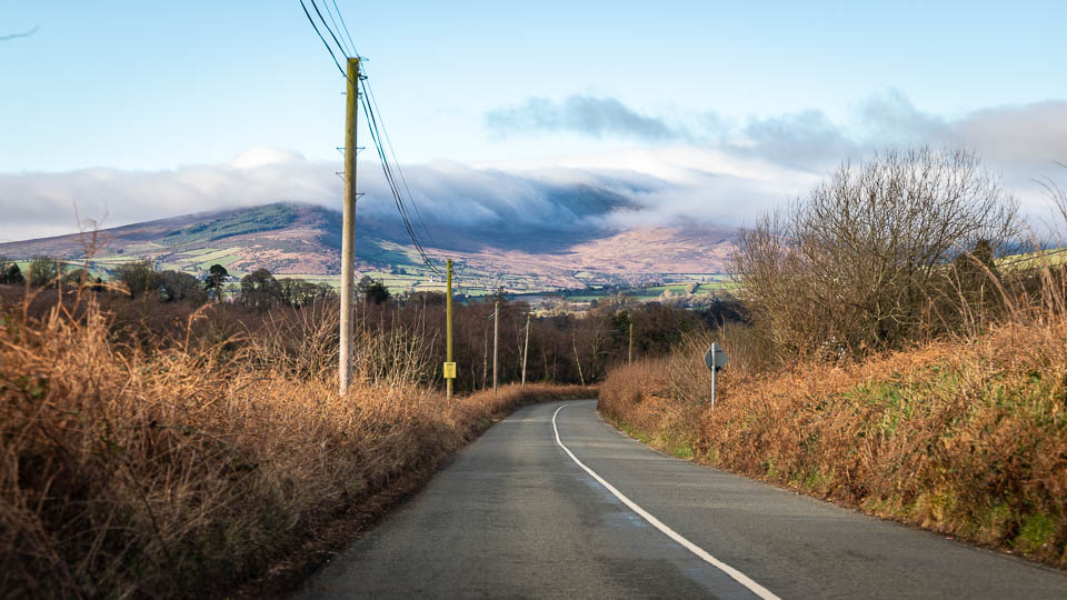 Blick auf den Mount Leinster an der Ostgrenze des Bezirks Wexford - (Foto: Katrin Goldmann)