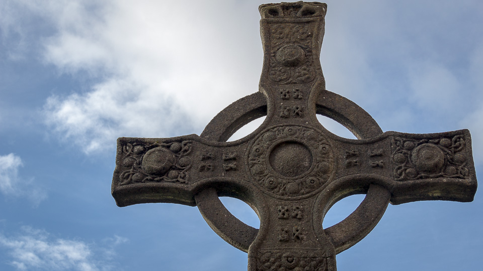 Eines der keltischen Kreuze auf Iona - (Foto: ©Stephan Goldmann)