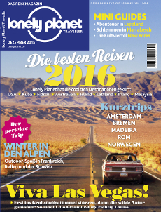 Lonely Planet Traveller Cover 12/15