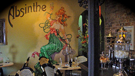 Die Bar "Absinthe Salon" in Sydney