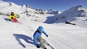 Die Aletsch-Arena ist bei Ski-Anfängern sehr beliebt