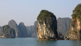 Backpacking in Vietnam: Ha-Long-Bucht