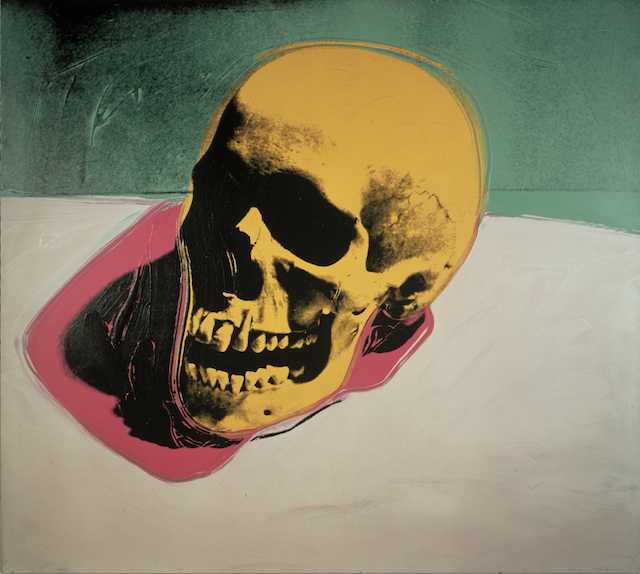Andy Warhols „Skull“ © 2014 The Andy Warhol Foundation for the Visual Arts, Inc. / Artists Rights Society (ARS), New York