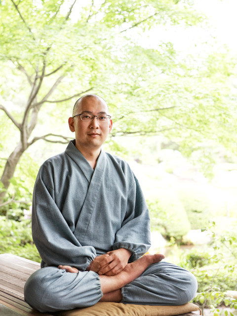 Daiko Matsuyana, buddhistischer Priester, Kyoto, Japan © Jonathan Gregson