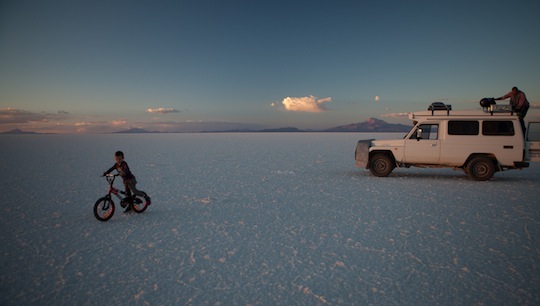 Panne am Uyuni © Claudia Freund und Wilfried