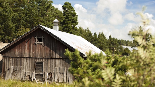 Alte Scheune auf Nagu © James Bedford