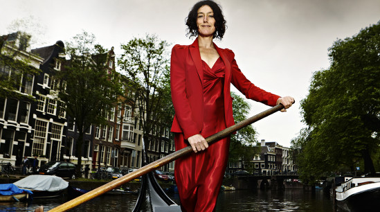 Tirza Mol, Gondoliere in Amsterdam © Mark Read