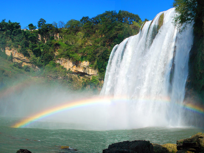 Guizhou Huangguoshu Wasserfall