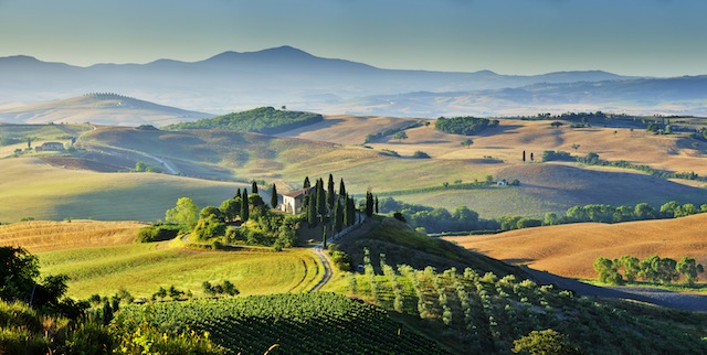 Die Hügellandschaft von Val d'Orcia © Da Ros Luca / SIME