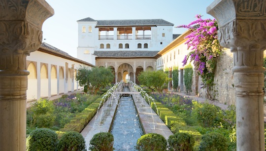 Sommerpalast Generalife in Alhambra © Pete Seaward