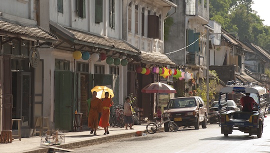 Luang Prabang ist einer der entspanntestens Orte in Laos © Simon Urwin