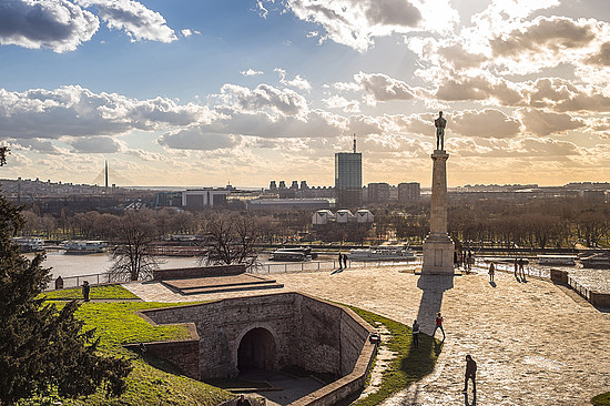 Die Kalemegdan-Festung in Belgrad ist ein atemberaubender Veranstaltungsort. © Lunja / iStock / Getty Images