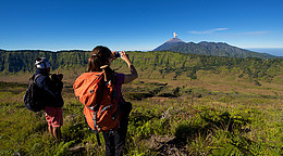 Ausblick am Bromo auf der indonesischen Insel Java © Wikinger Reisen