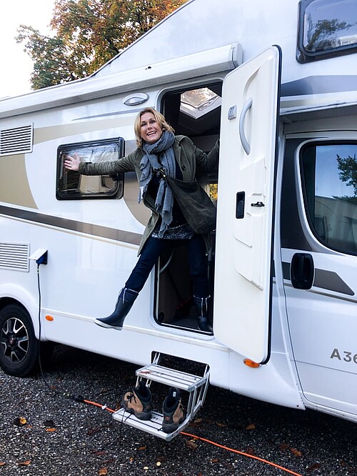 Los geht's mit dem Camper, ©Andrea Bierle