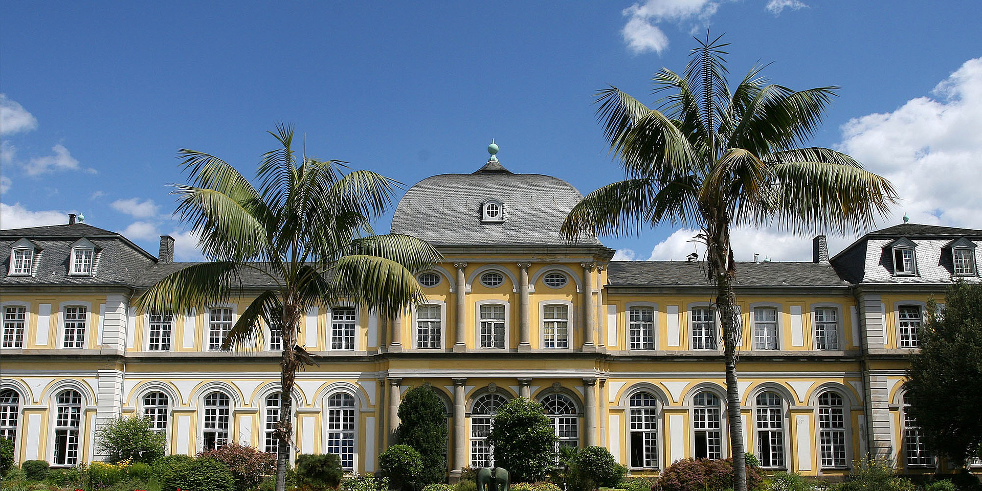Botanischer Garten am Poppelsdorfer Schloss. © Dr. Thomas Mauersberg / Universität Bonn