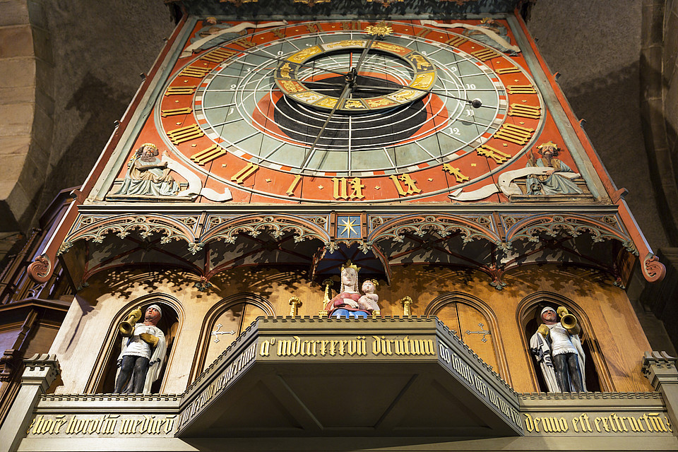 Die astronomische Uhr in der Kathedrale von Lund. Foto: Carolina Romare
