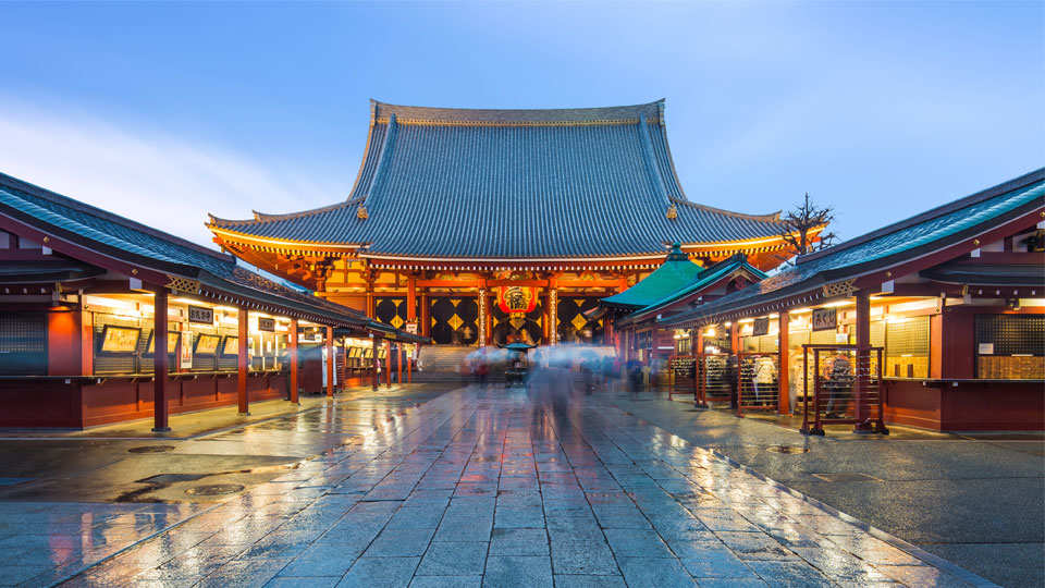 Der Sensoji-Tempel in Asakusa ©Orpheus26