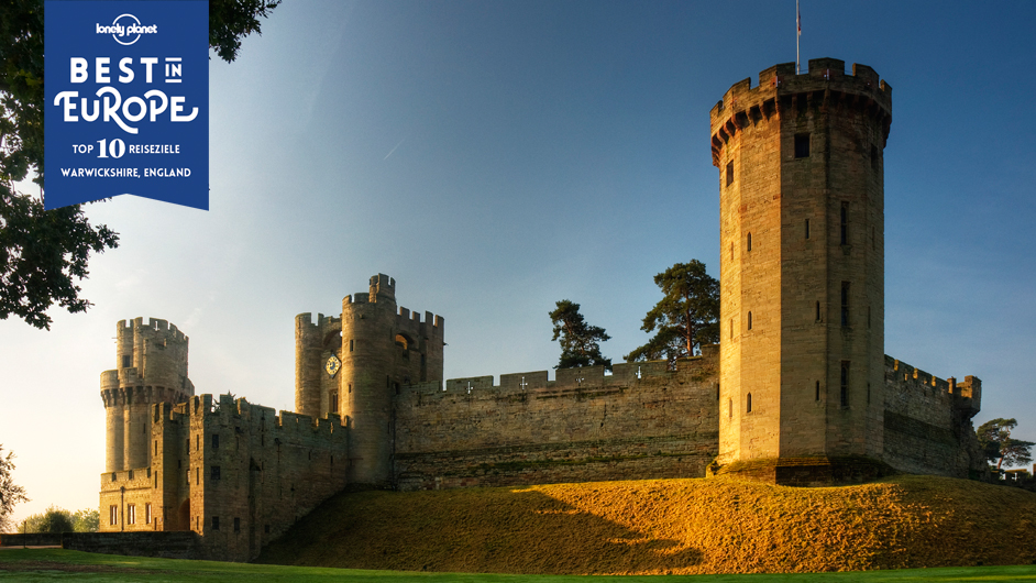 Warwick Castle in Warwickshire, Großbritannien © Warwick Castle