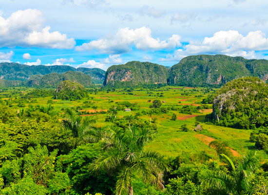 Die spektakuläre Landschaft des Valle de Viñales, Kuba. © Kamira / Shutterstock