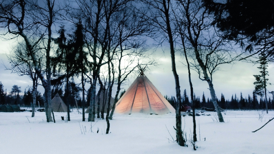 Ein traditionelles Samen-Zelt in Schweden / © Gary Latham/Lonely Planet