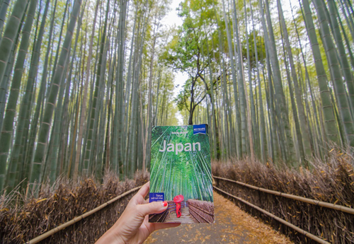 Emma in the wild in Kyoto, Japan. © Emma Neuvonen