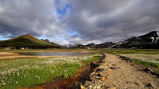 Landmannalaugar nahe dem Vulkan Hekla im Südwesten von Island © Wikinger Reisen