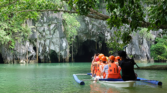 Der Underground River von Sabang (Palawan) gehört zum UNESCO-Weltnaturerbe. © Travel Authentic Philippines
