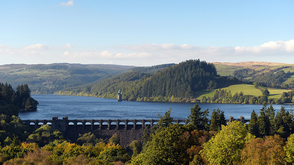 Lake Vyrnwy, Mittelwales / Crown Copyright (2018) Visit Wales