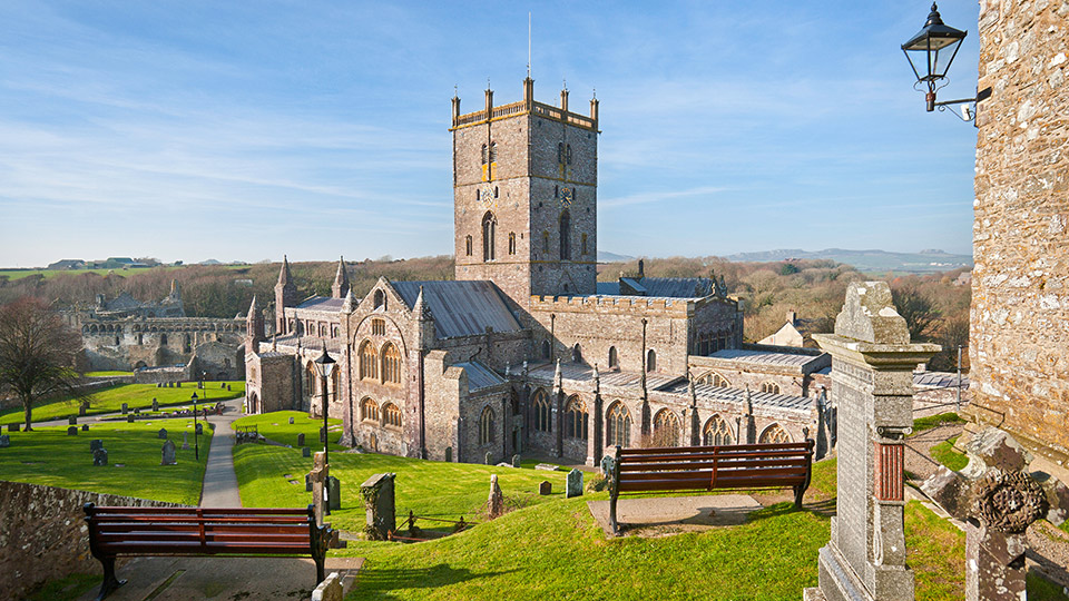 Kathedrale von St Davids, Pembrokeshire / Crown Copyright (2018) Visit Wales