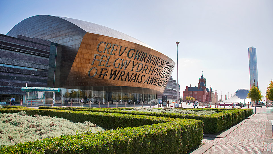 Wales Millennium Centre / Crown Copyright (2018) Visit Wales