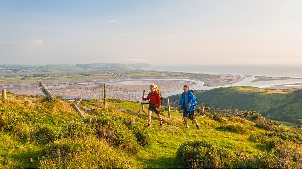 Dovey Estuary in der Nähe von Aberdovey, Snowdonia / Crown Copyright (2018) Visit Wales