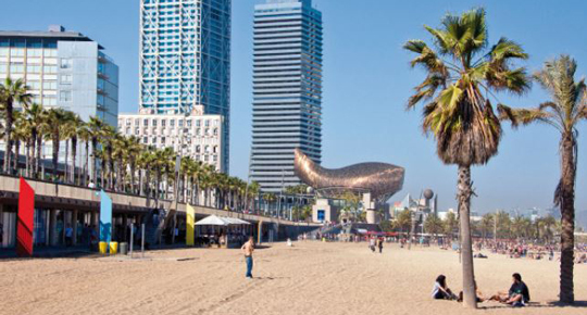 Strand von Barceloneta