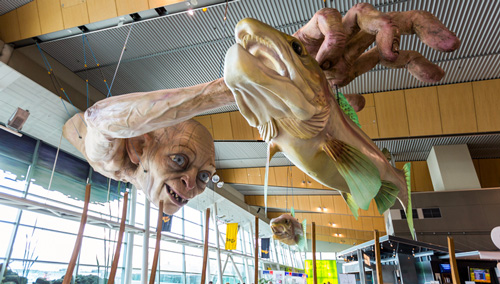 Gollum im Wellington Airport - (Foto: ©naruedom/iStock.com)