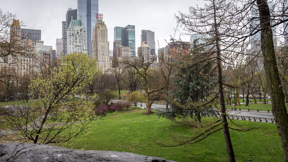 Häuserfront am Central Park - (Foto: Stephan Goldmann)