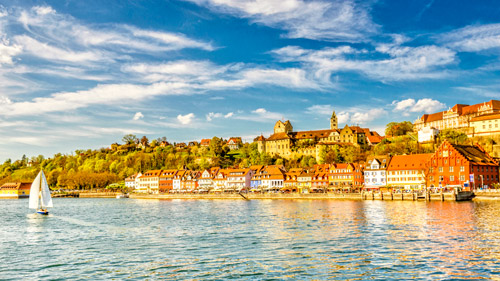 Meersburg am Bodensee - (Foto: ©Jürgen Sack/Getty Royalty Free) 