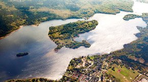 Der Wannsee von oben - (Foto: ©Meinzahn/istock.com)