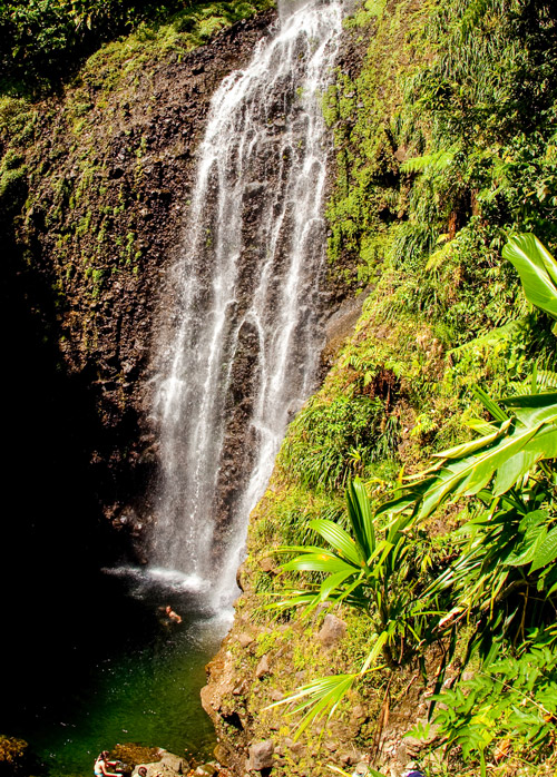 Die Middleham Falls - (Foto: ©Discover Dominica Authority)