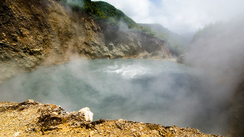 Der Boiling Lake - (Foto: ©Christophe Migeon/Discover Dominica Authority)