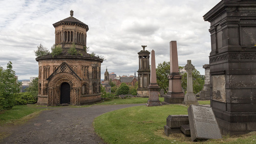 Monteath Monument auf der Glasgow Necropolis - (Foto: Stephan Goldmann)
