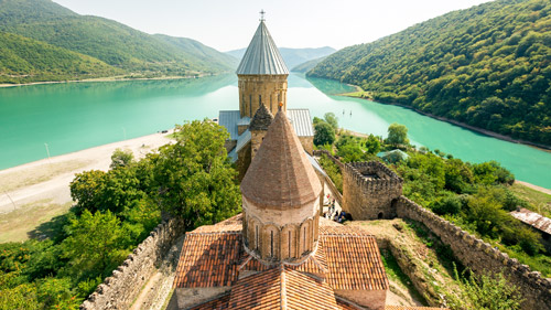 Ananuri Festung - (Foto: ©Olena Granko/Shutterstock Royalty Free)