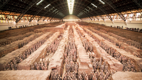 Die Terrakotta-Armee im Mausoleum von Qin Shihuangdi - (Foto: ©Oktay Ortakcioglu/Getty Royalty Free) 