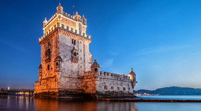 Der Turm von Belém abends - (Foto: ©Carlos Cardoso/500px Royalty Free)