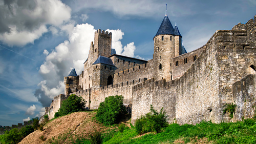 Die Mauern der Festung Carcassonne - (Foto: Juanjo Sales/500px Royalty Free)