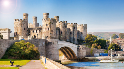 Manifestation der Herrschaft: Conwy Castle - (Foto: Samot/Shutterstock Royalty Free)