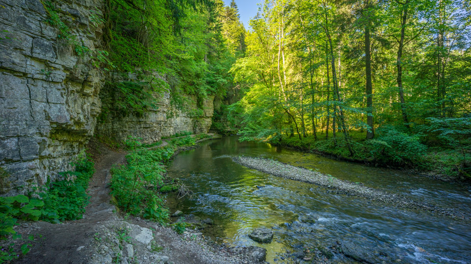 Canyon-Feeling in der Wutachschlucht - (Foto: © Gerhard Hagen / 500px)