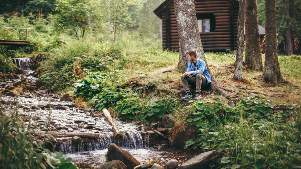 Eine Hütte im Wald bauen und in den Wäldern zu sich selbst finden - (Foto: Bogdan Sonjachnyj/Shutterstock)